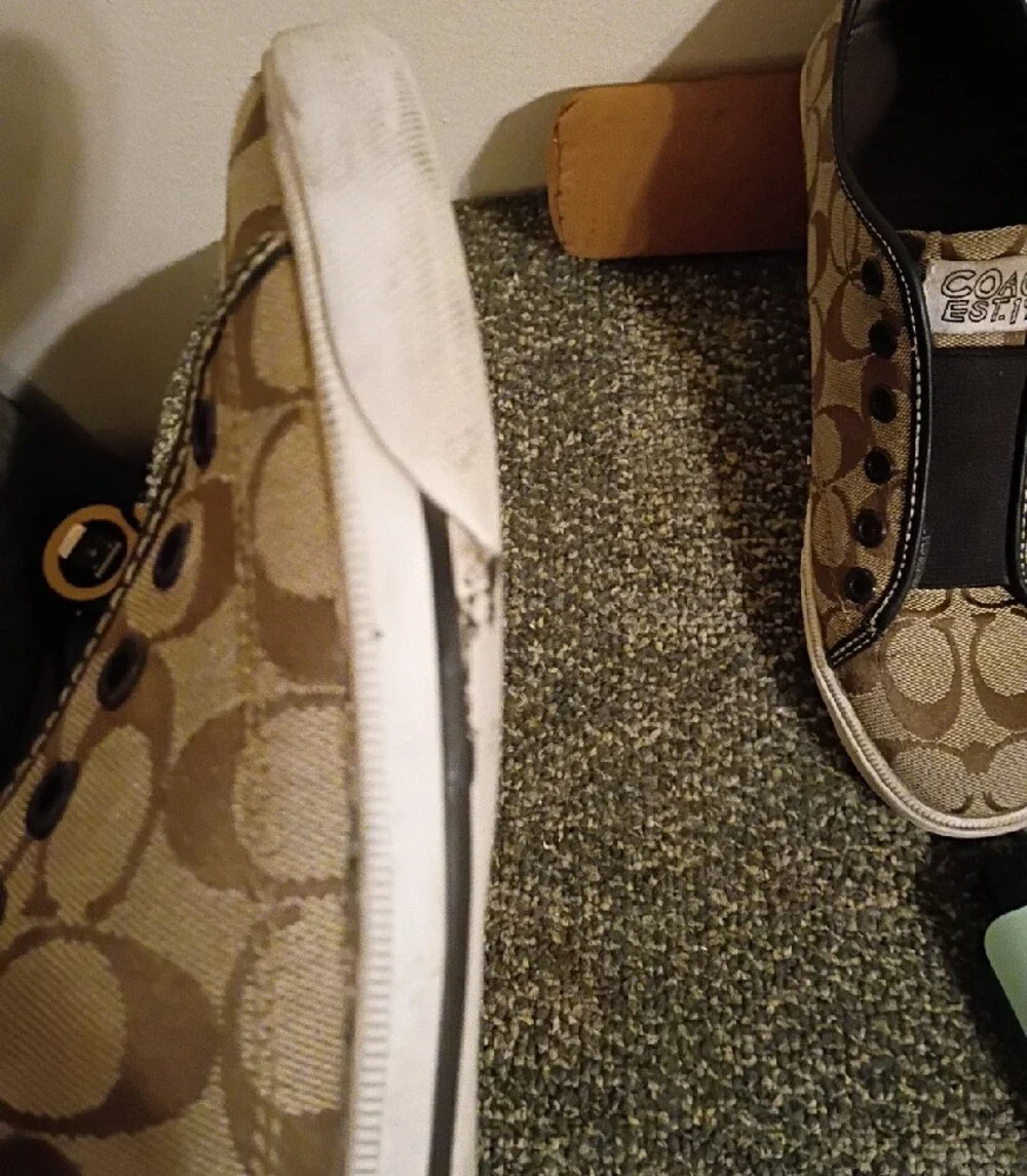 Coach slip sneakers